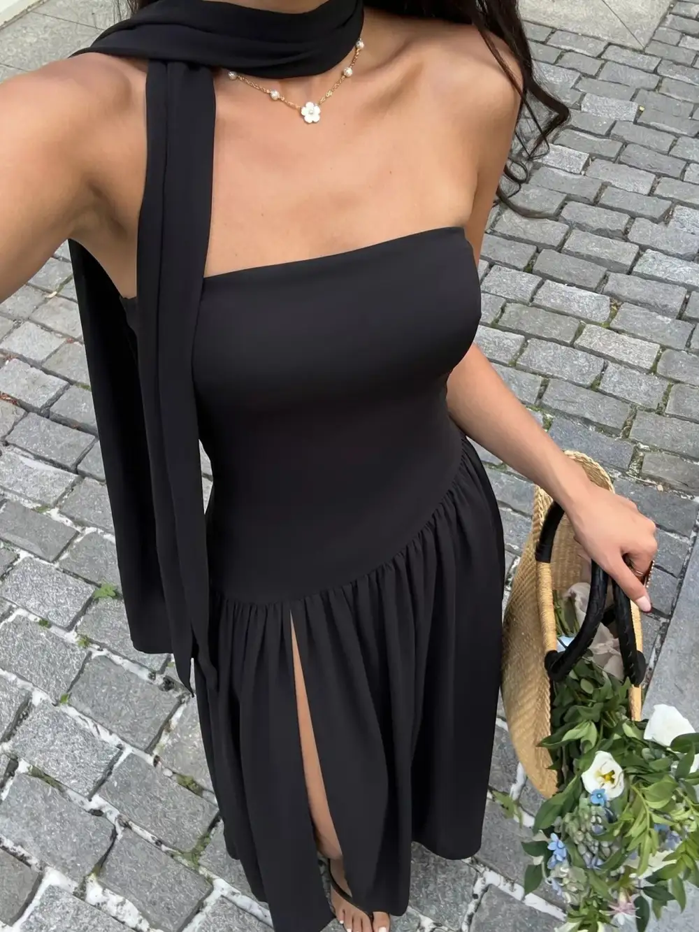 Slit Maxi Dress