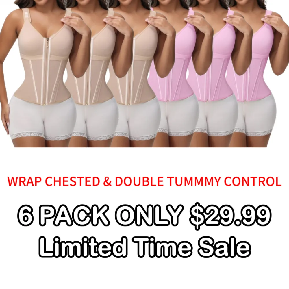 🔥Last Day 49% Off - Women’s Tummy Control Shapewear with Built-In Bra – Waist Slimming, Lifting & Adjustable Fit