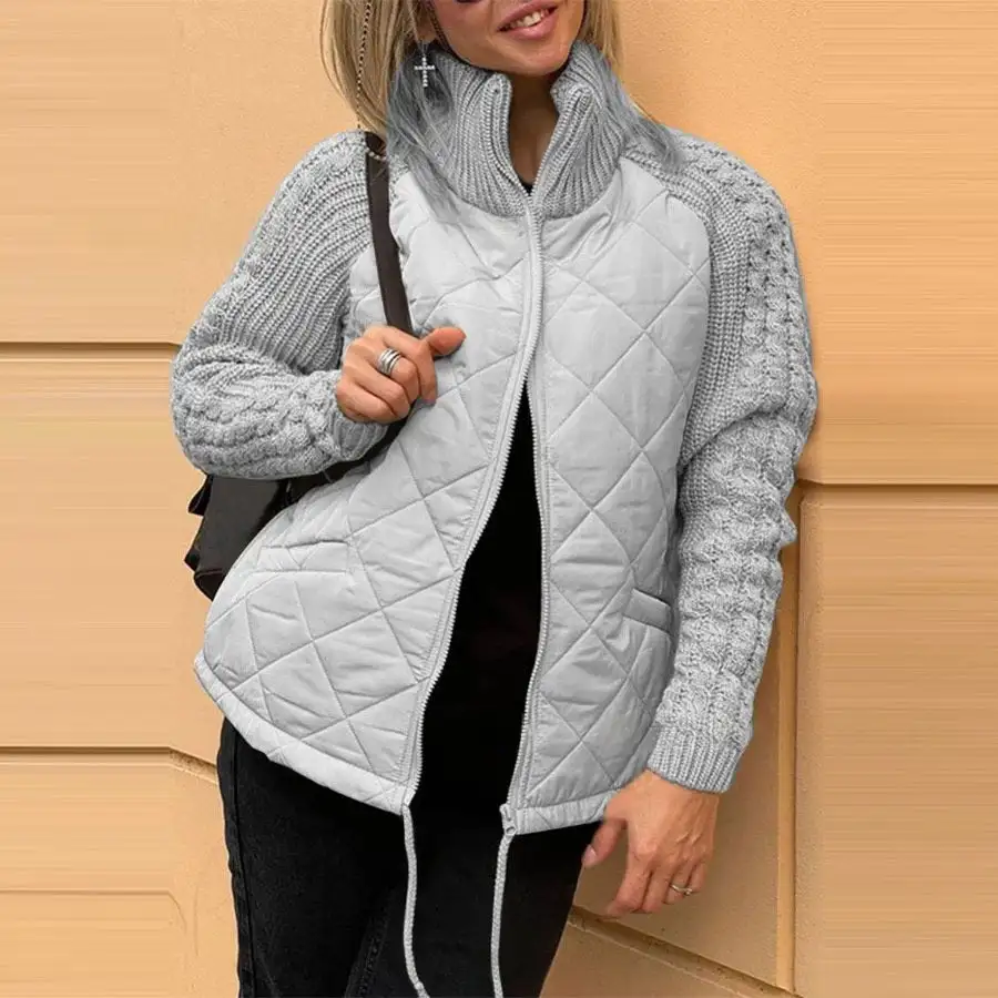 Hooded Cotton-Blend Casual Outerwear Jacket