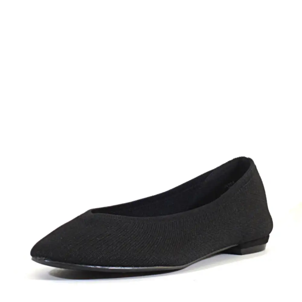Breathable Knit Slip On Flats