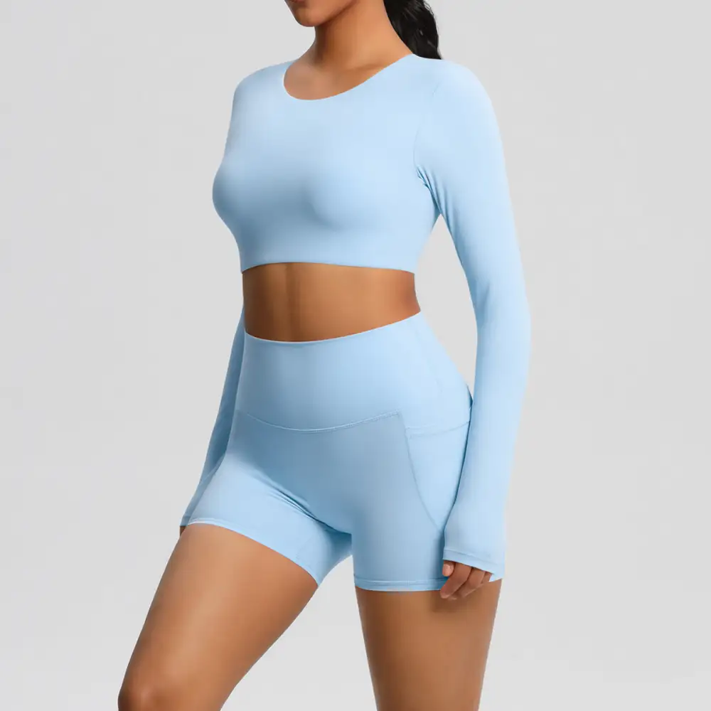 Brushed High-Waist Bra Active Set