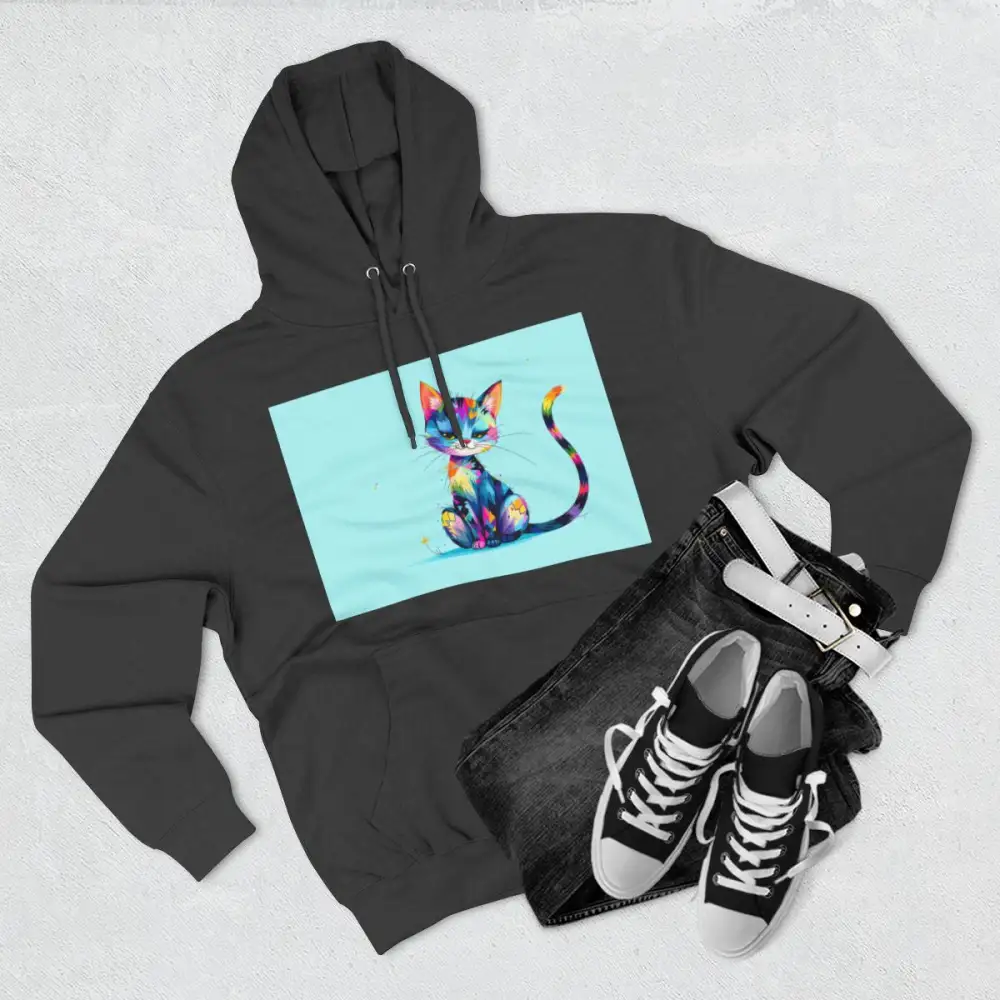 Cat Graphic Hoodie