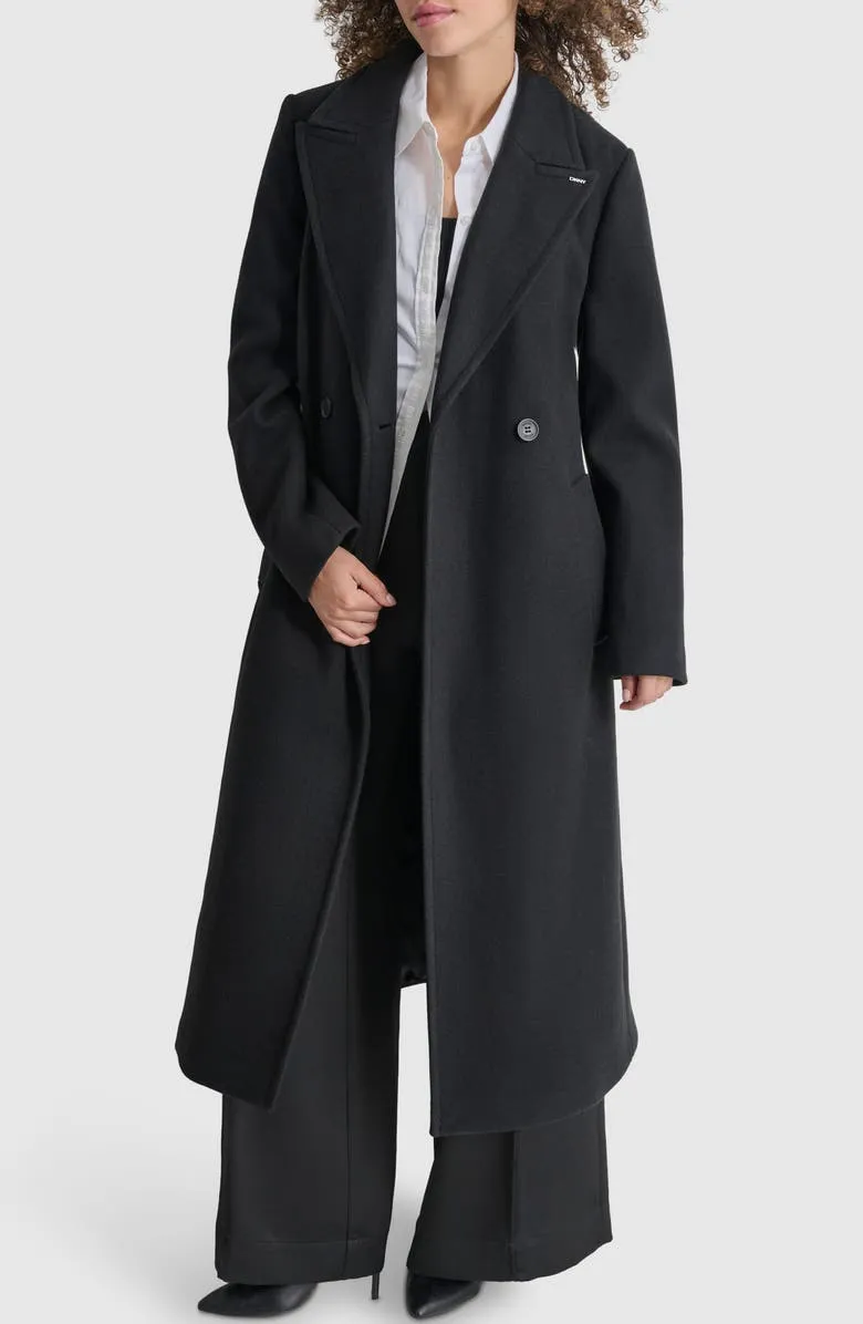 Tie Belt Long Coat