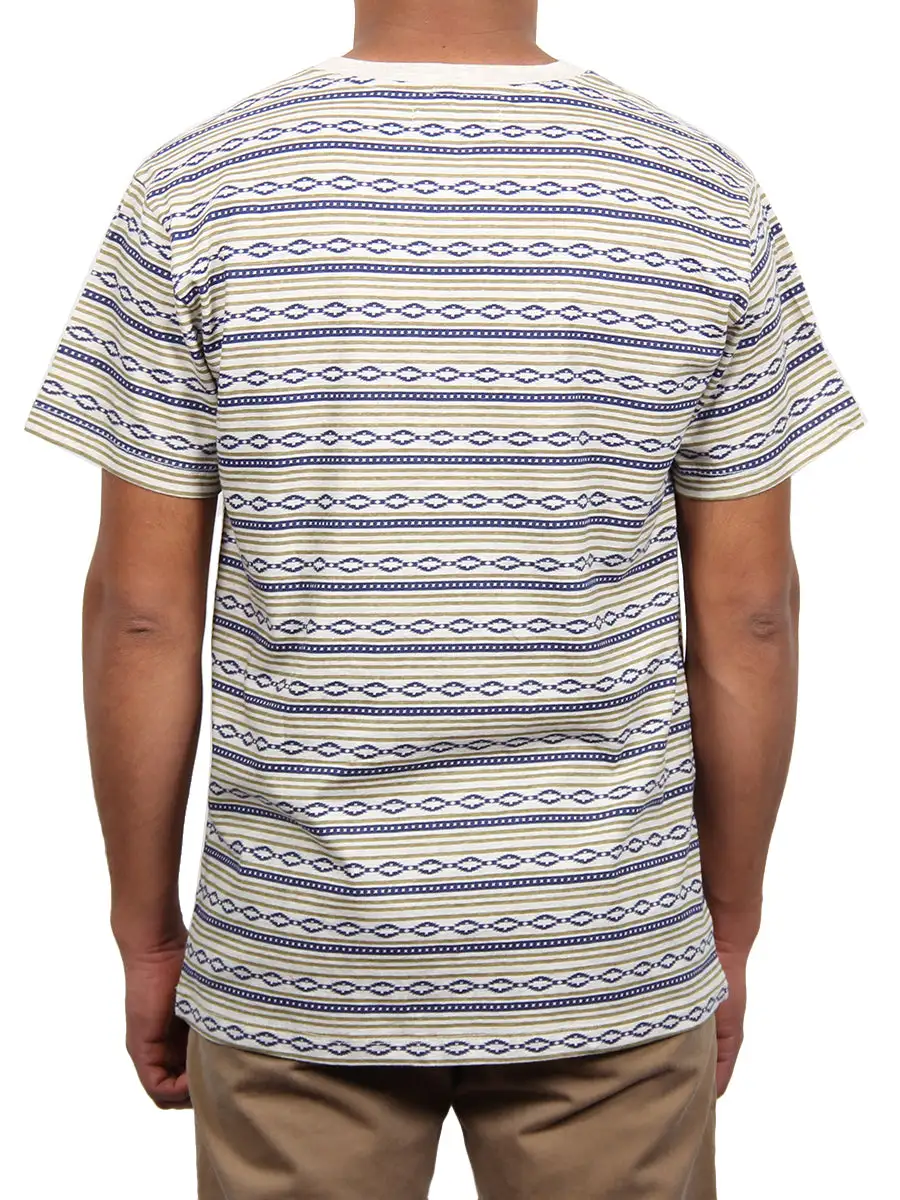 Jersey Printed Men's Button Down T-Shirt
