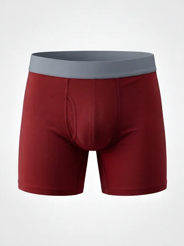 Men's Contrast Waistband 3-Pack Boxer Briefs