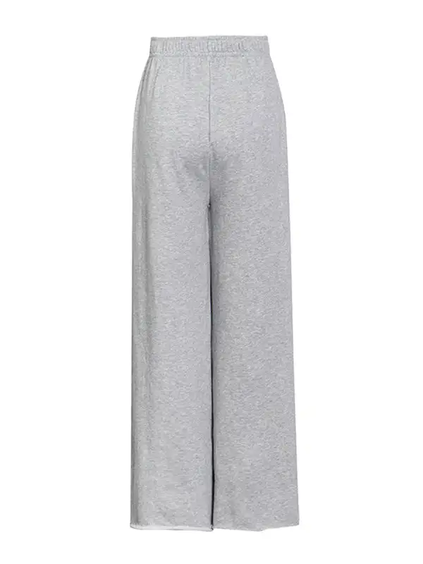 Layered Cropped Sweatshirt Matching Set