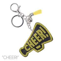 Playful Minimal Accent Keychain