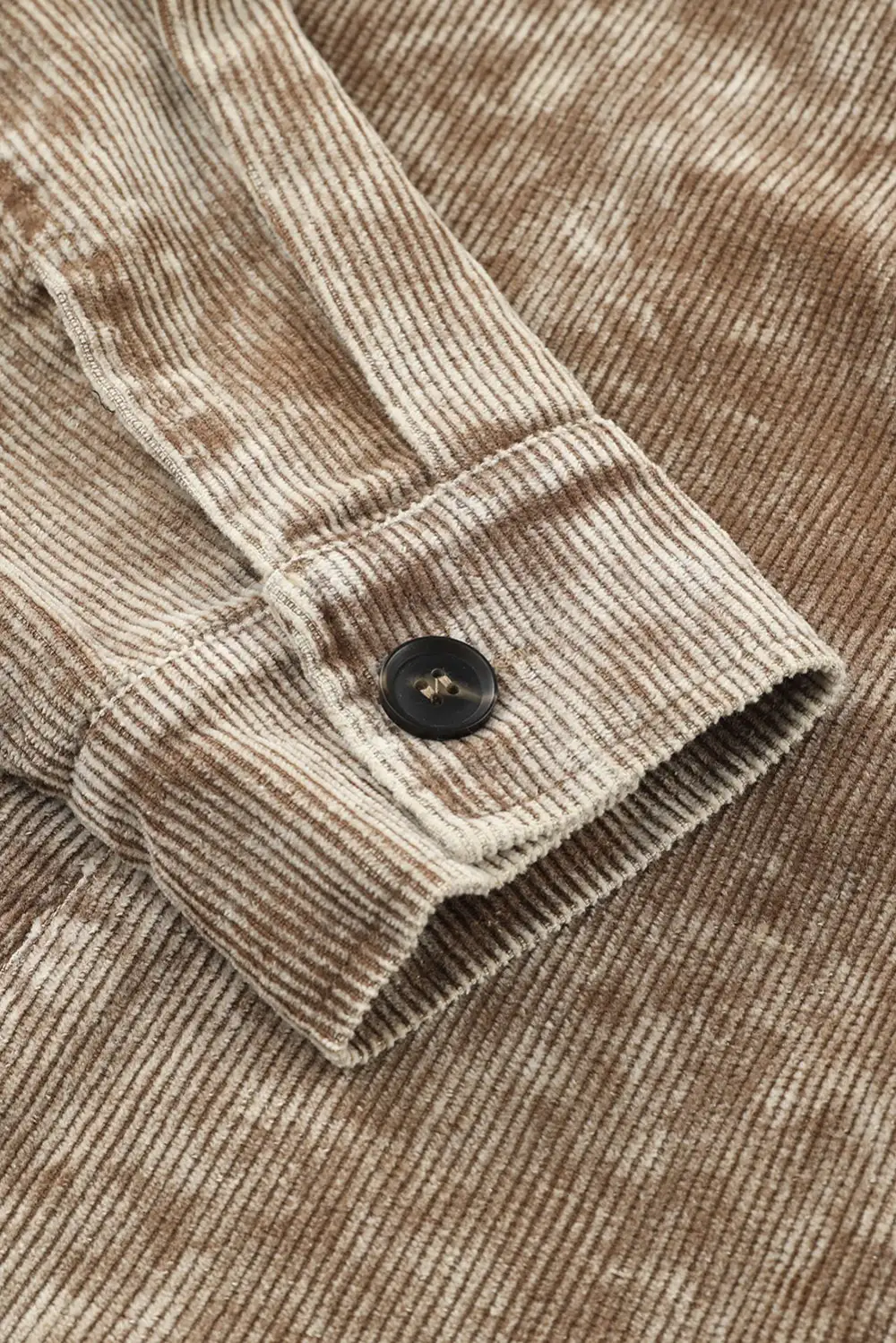 Vintage Distressed Mineral Wash Oversized Shirt Jacket
