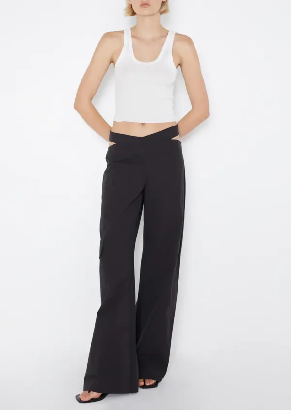 CUTOUT WAIST CARGO PANT