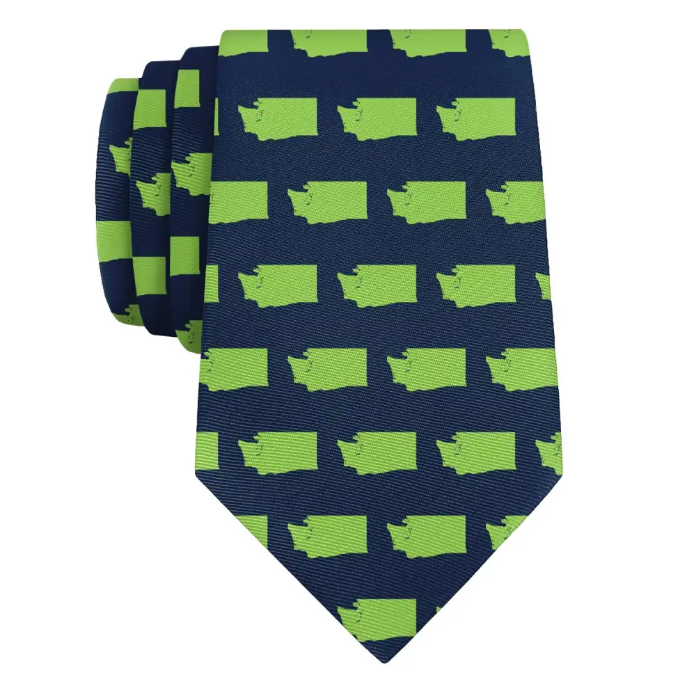 Timeless Outline Emblem Expression Necktie