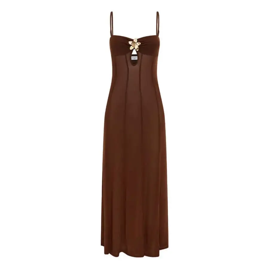 Sweetheart Neck Maxi Cami Dress