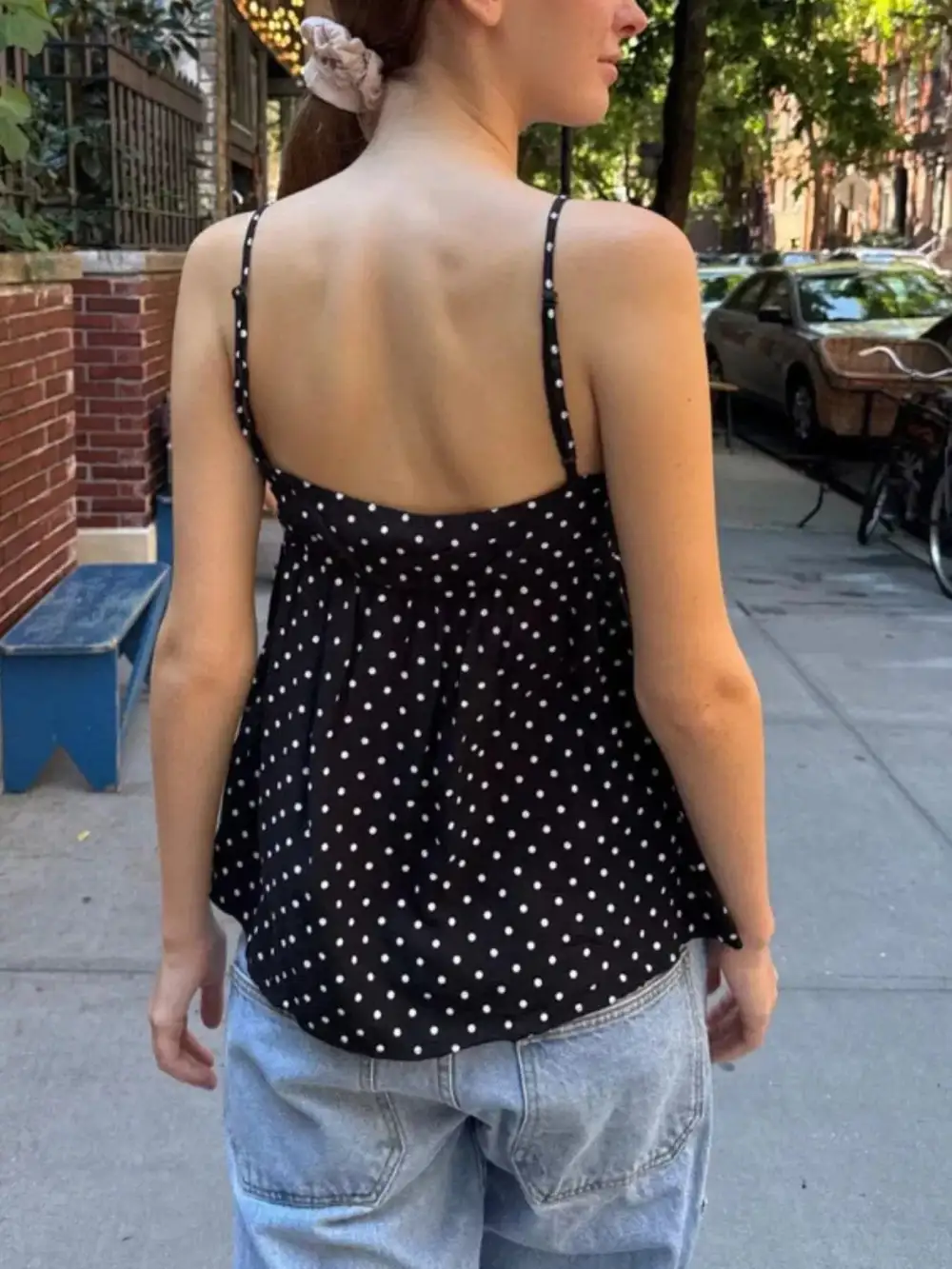 Polka Dot Flowy V