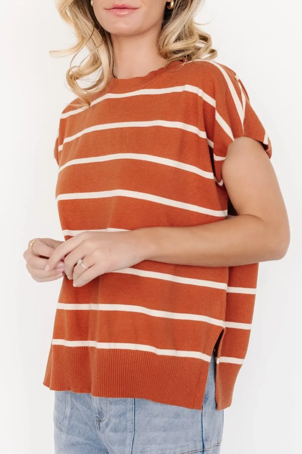 Versatile Striped Casual Breathable Short-Sleeved Shirt