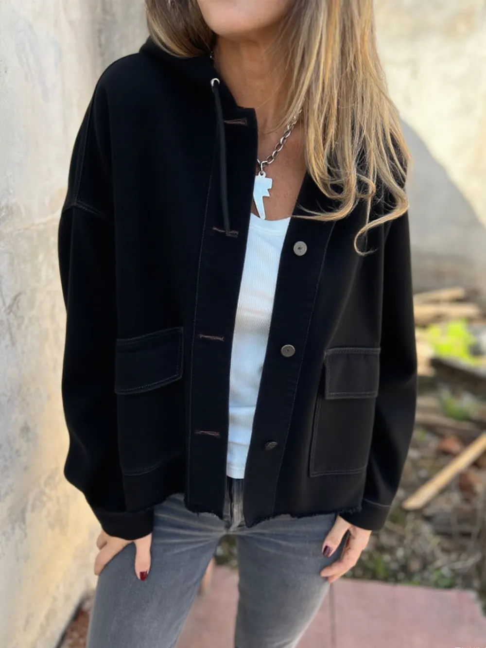 [3Pack]Fashion Denim Jacket