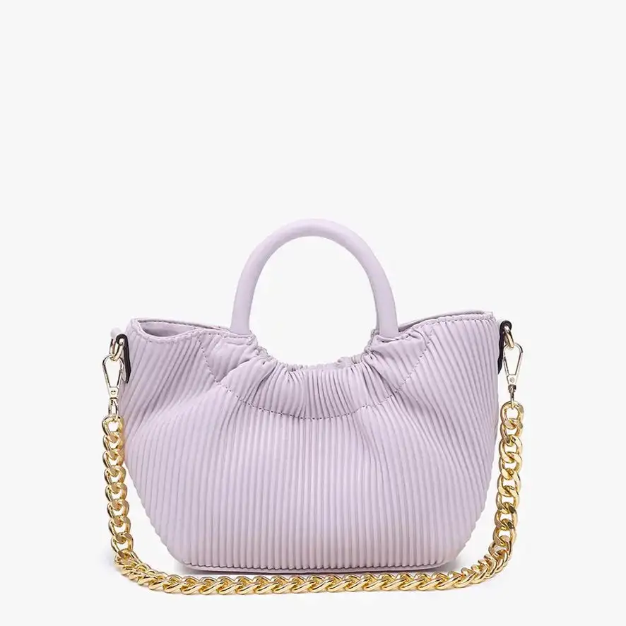 Weekend Faux Leather Zip Crossbody Bag