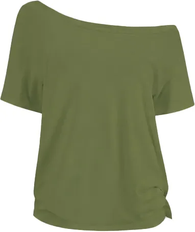 omen's Solid Color Tee Top