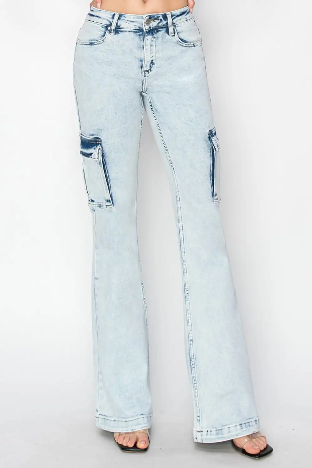 Pull On Airy Denim Jeans