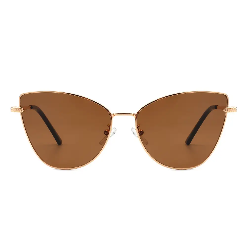 Matte Cat Eye Frame Sunglasses