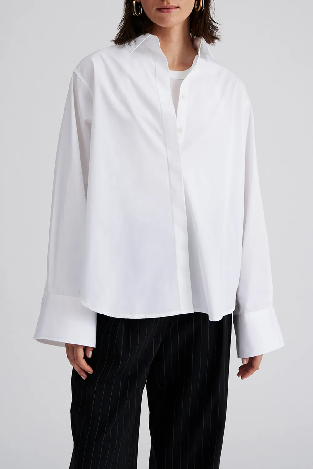 Classic Long Sleeve Poplin Shirt