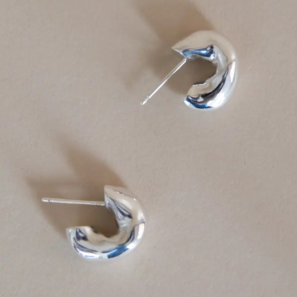 Delicate Huggie Hoop Earrings