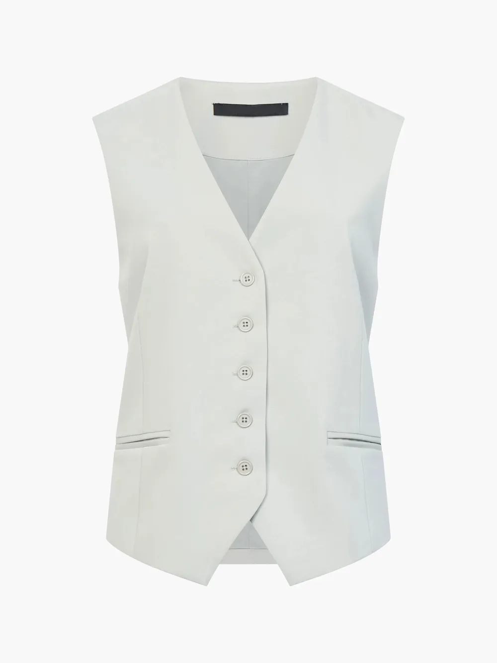 Exquisitely Cut V-Neck Fashionable Business Vest