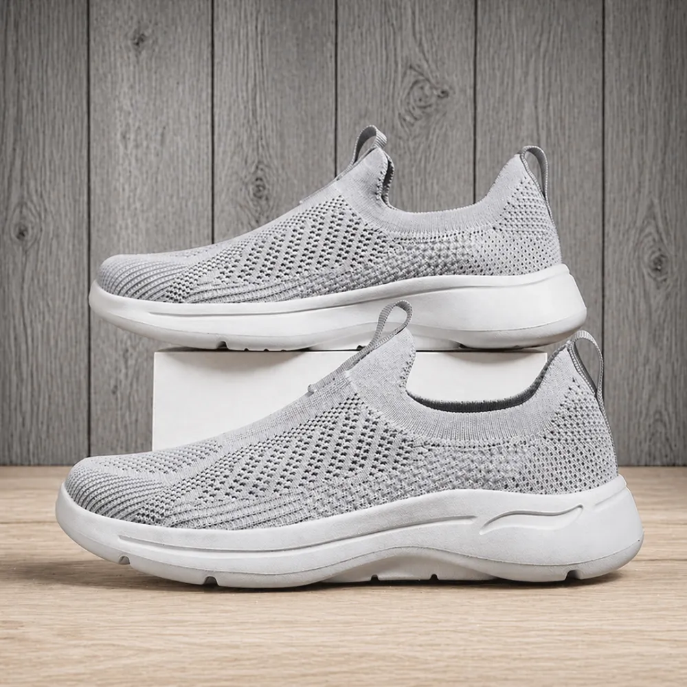 Breathable Knit Slip Ons