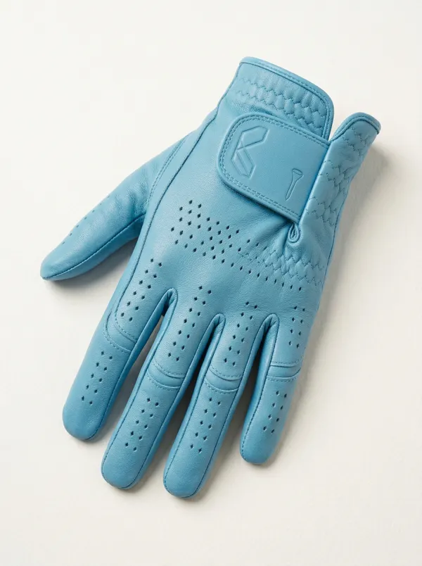 Fairway Embossed Leather Golf Glove