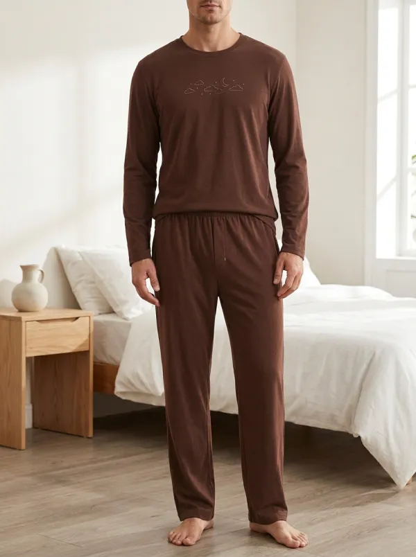 Modern Silhouette Classic Men's Pajama Set