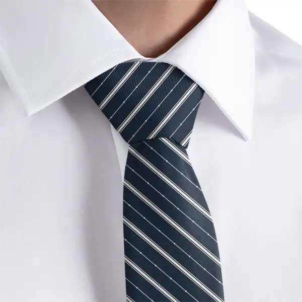 Refined Stripe Statement Necktie