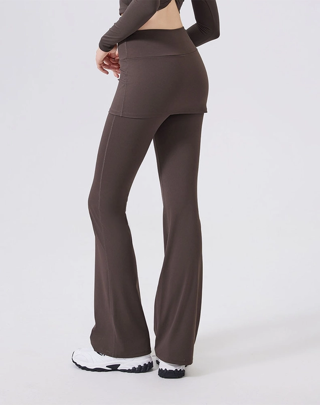 High Waist Flared Pants