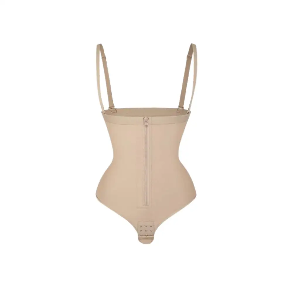 High Waist Full Support Thong Bodysuit