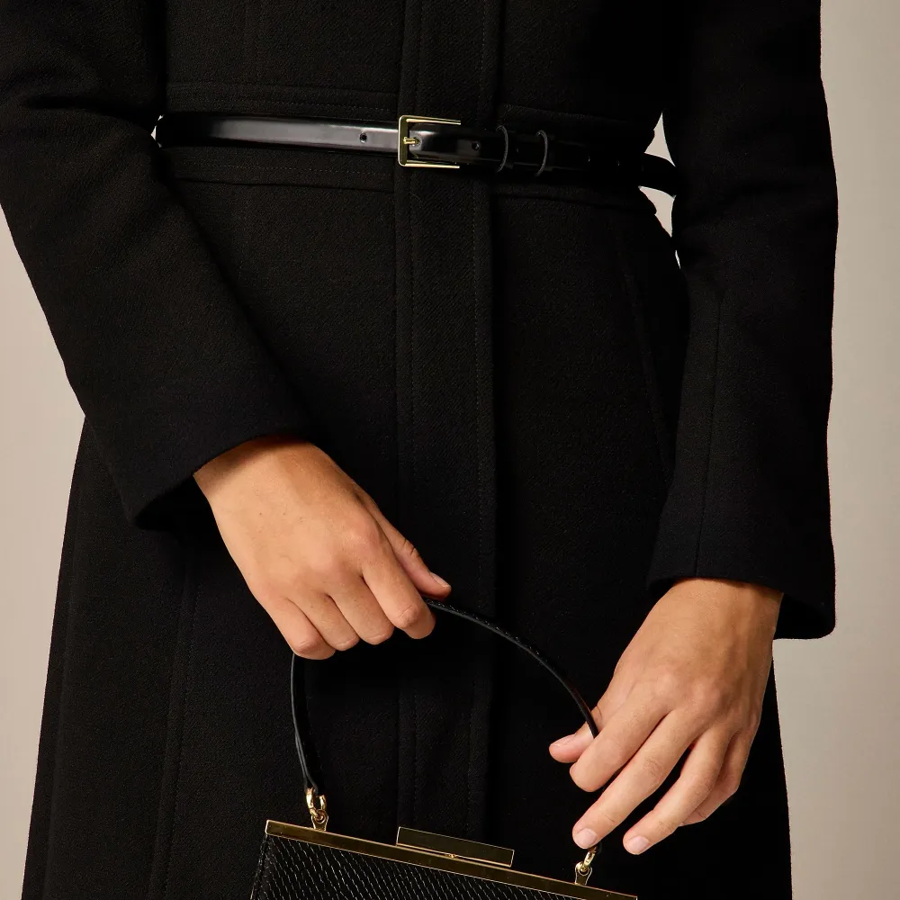 Topcoat Double-Cloth Wool Blend