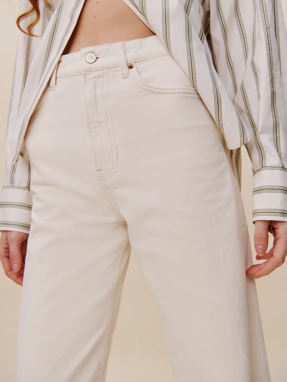 High Rise Slouchy Wide Leg Jeans