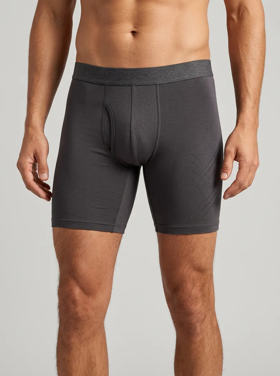 Athletic Cross-hatch Boxer Briefs