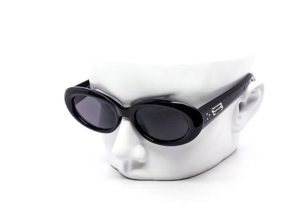 12-Pack Modern Metal Oval Sunglasses
