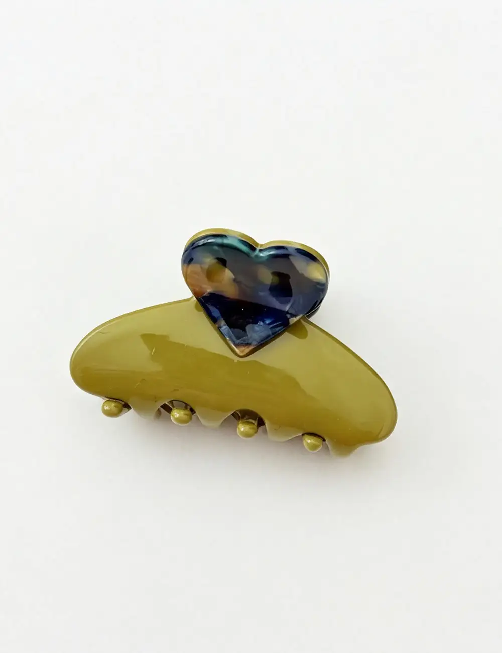 Heart Shape Decor Midi Hair Hair Claw Clip
