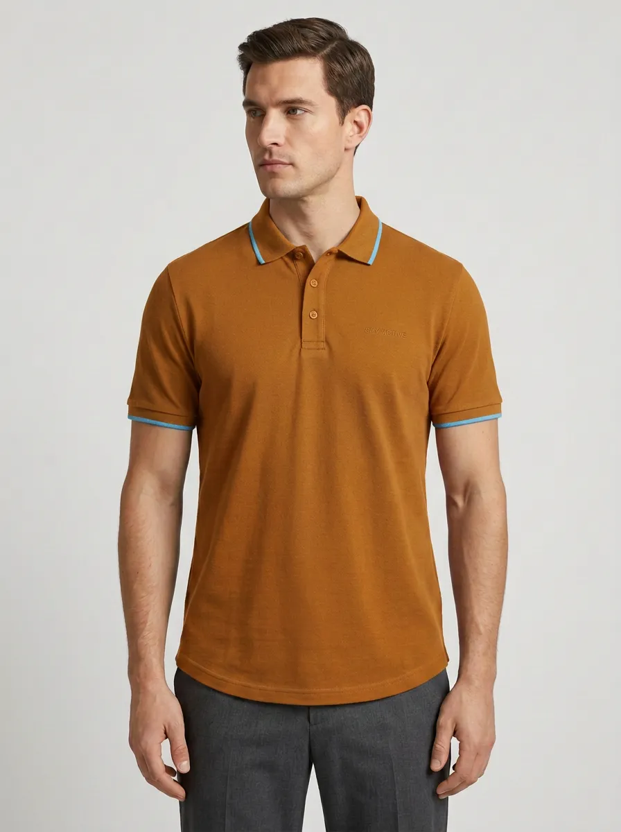 Modern Outdoor-Look Men's Polo Shirt