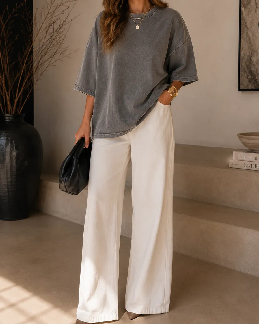 Layered Everyday Casual Tee