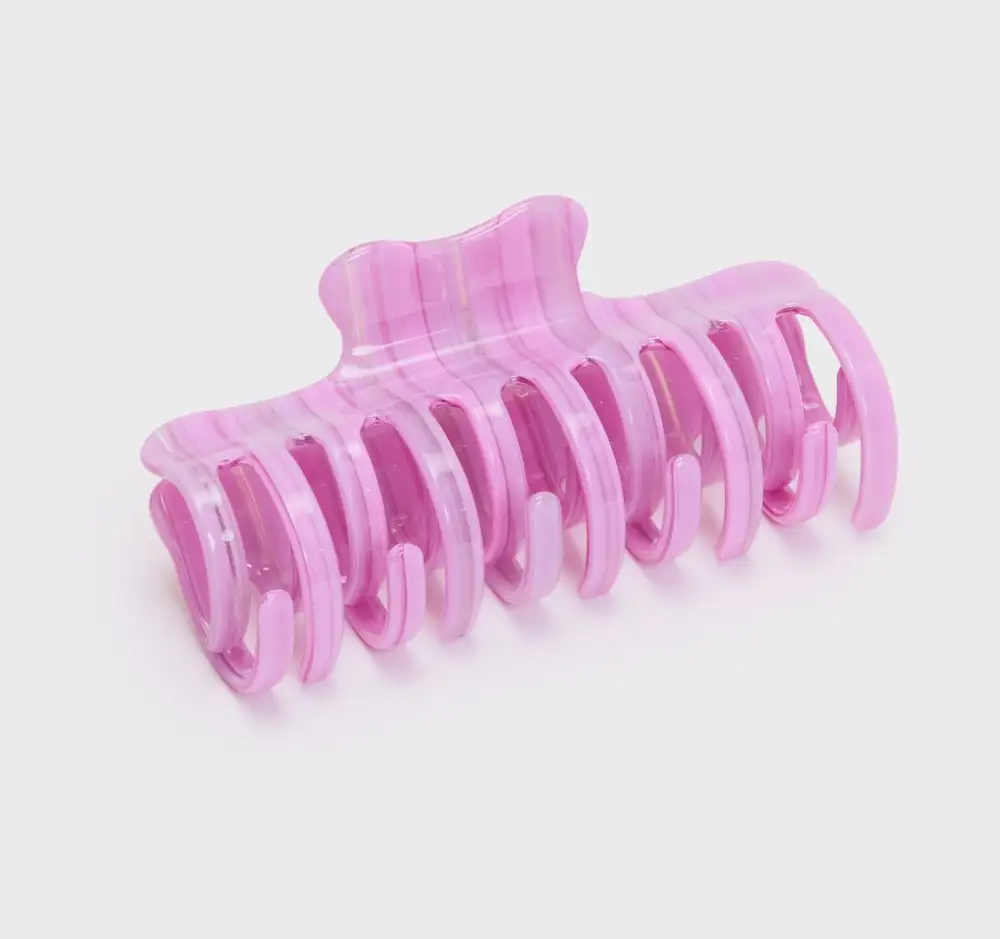 Claw in Large Floral Hair Clip