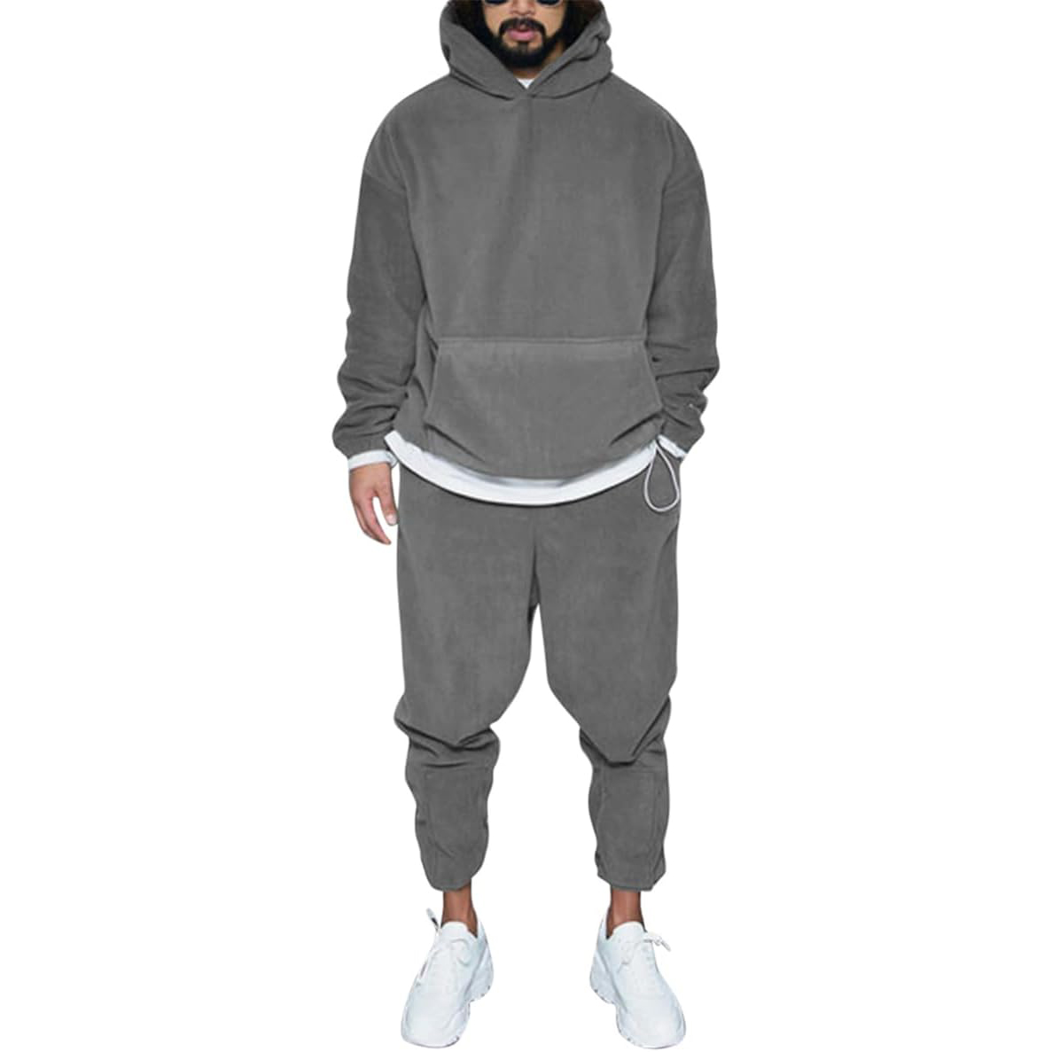 Mens 2 Piece Polar Fleece Tracksuits