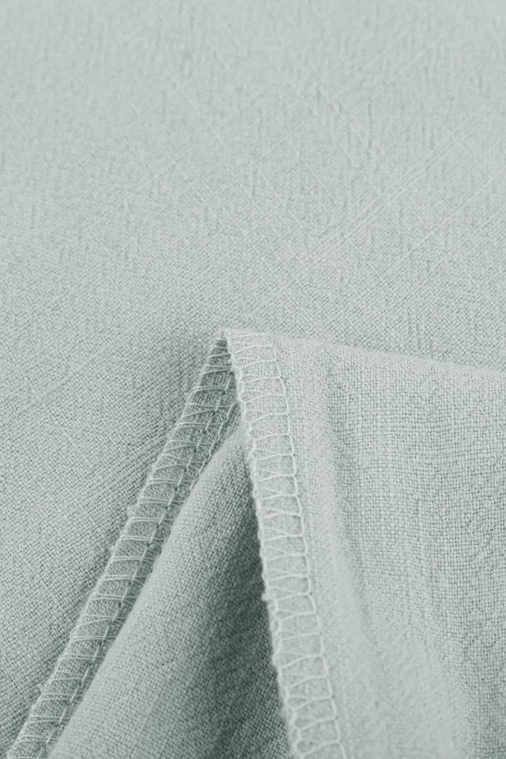 Elastic-Waist Pocketed Linen Jogger Pants