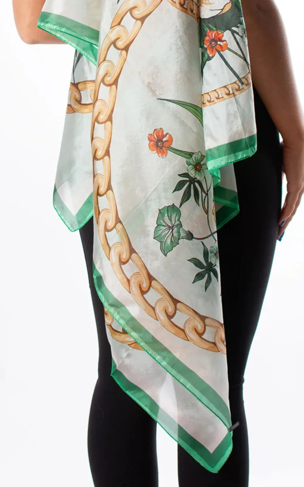 Artistic Pastoral Style Floral Women's Scarf