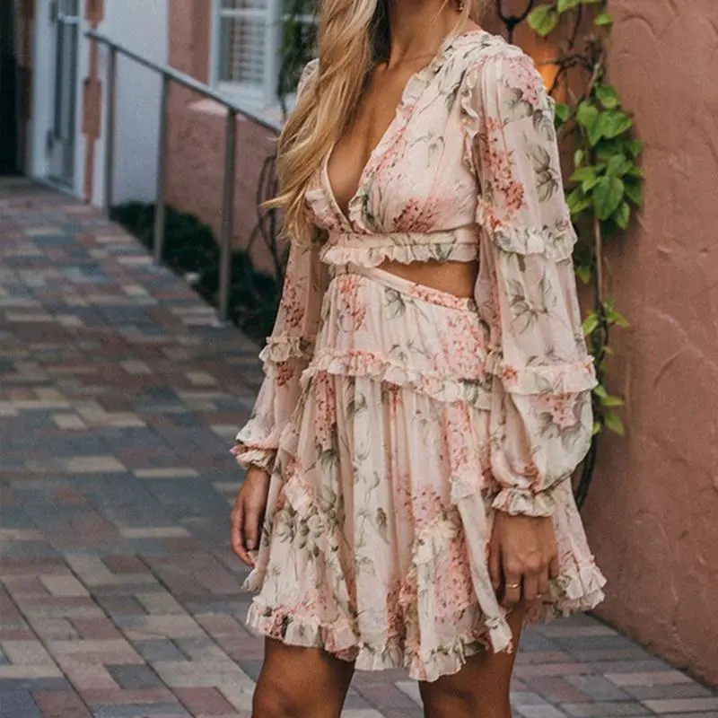 Cross Backless Sexy Chic Mini Dress