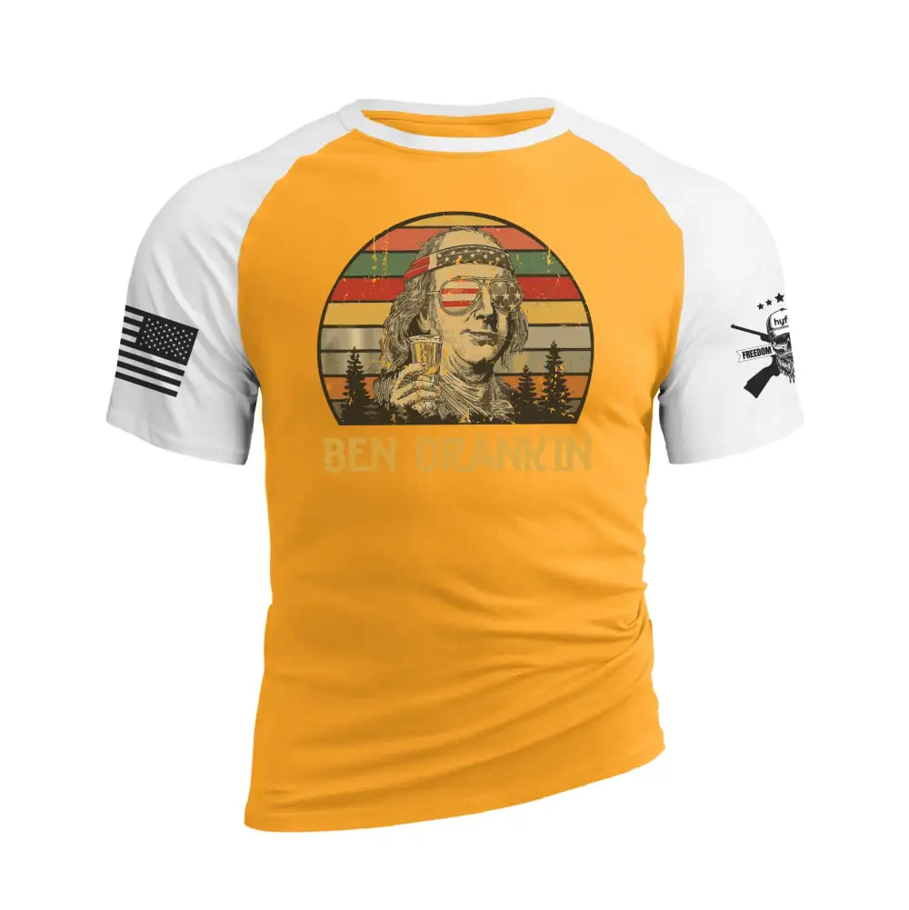 BEN DRANKIN RAGLAN GRAPHIC TEE