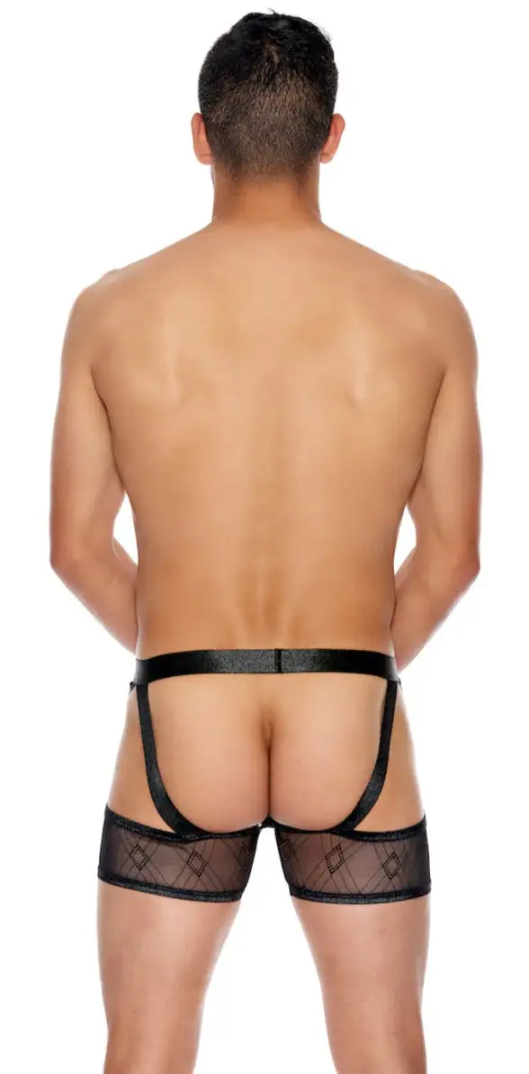 Open Back Mesh Men's Briefs