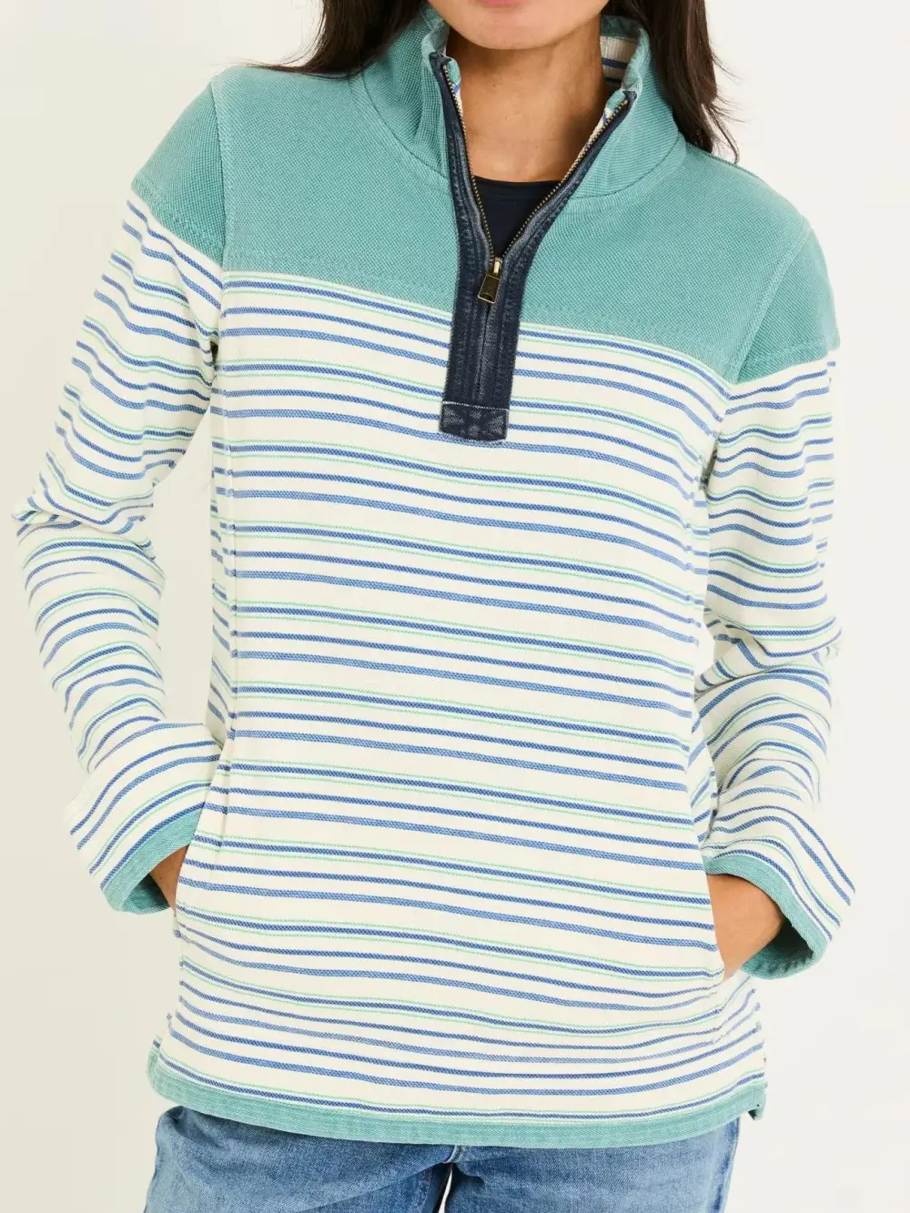 Airlie Blue Sweat Top
