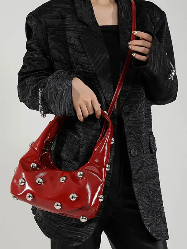 Vintage Geometric Shoulder Bag