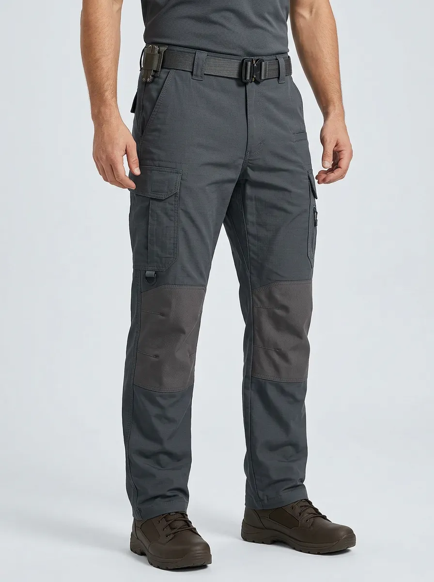 Men's Articulated-Knee Utility Trousers