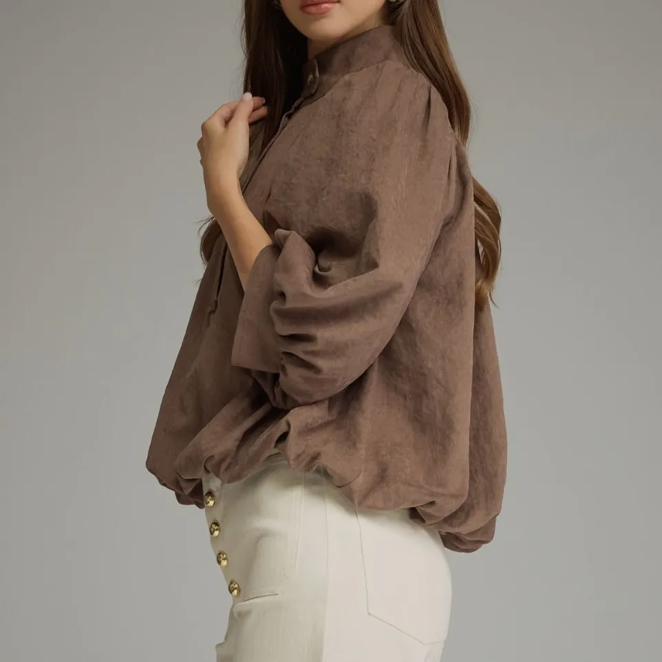 Stand Collar Top
