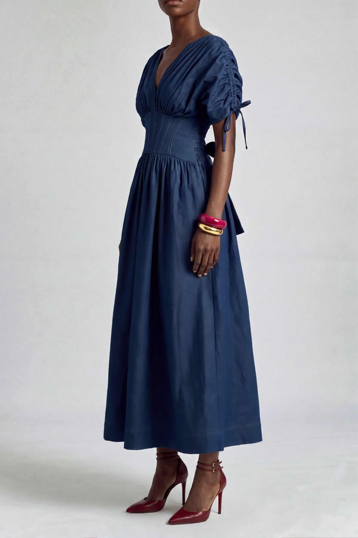 Textured Maxi Dress